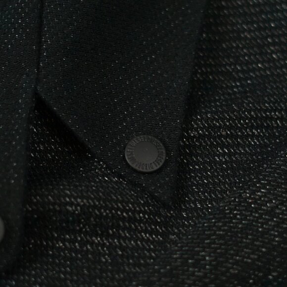 Diesel Women’s Moto-Style Textured Zip Jacket - Picture 7 of 10